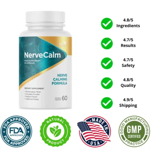 NerveCalm rating graphic